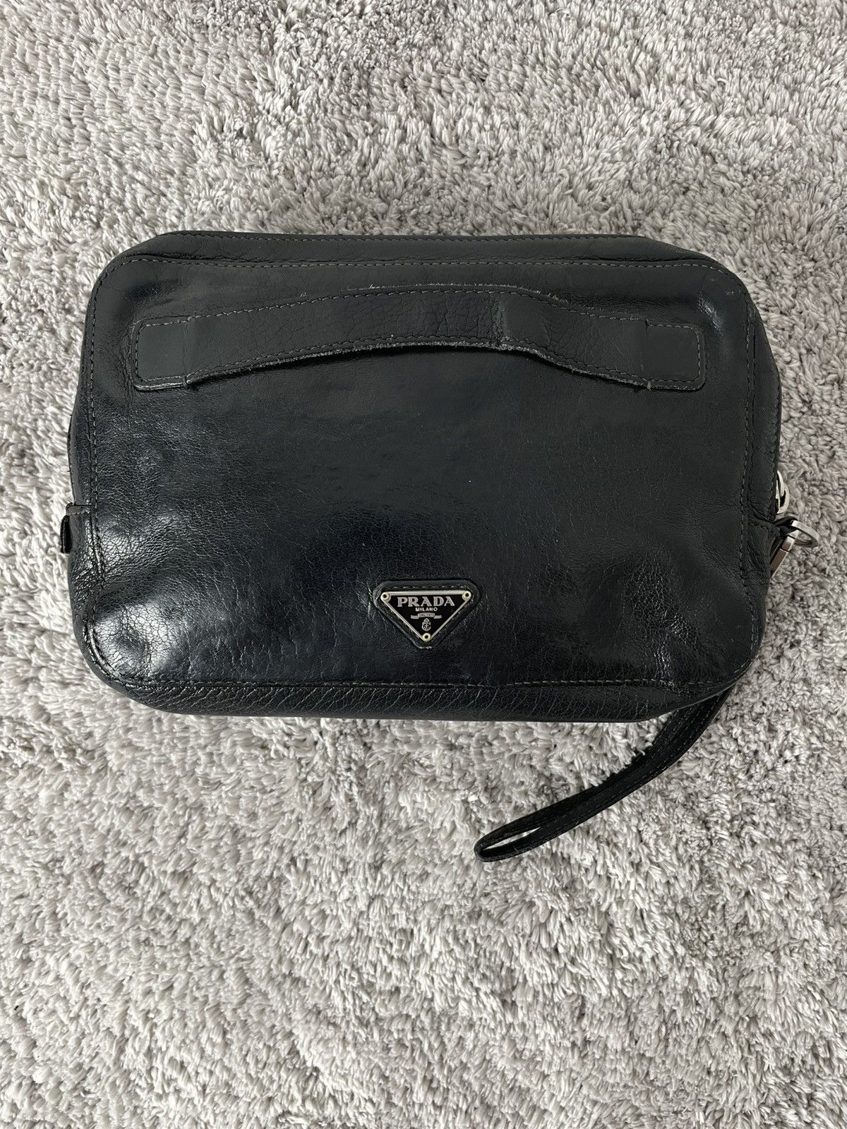 Prada Prada leather business clutch wallet documents cardholder Size ONE SIZE - 5 Thumbnail