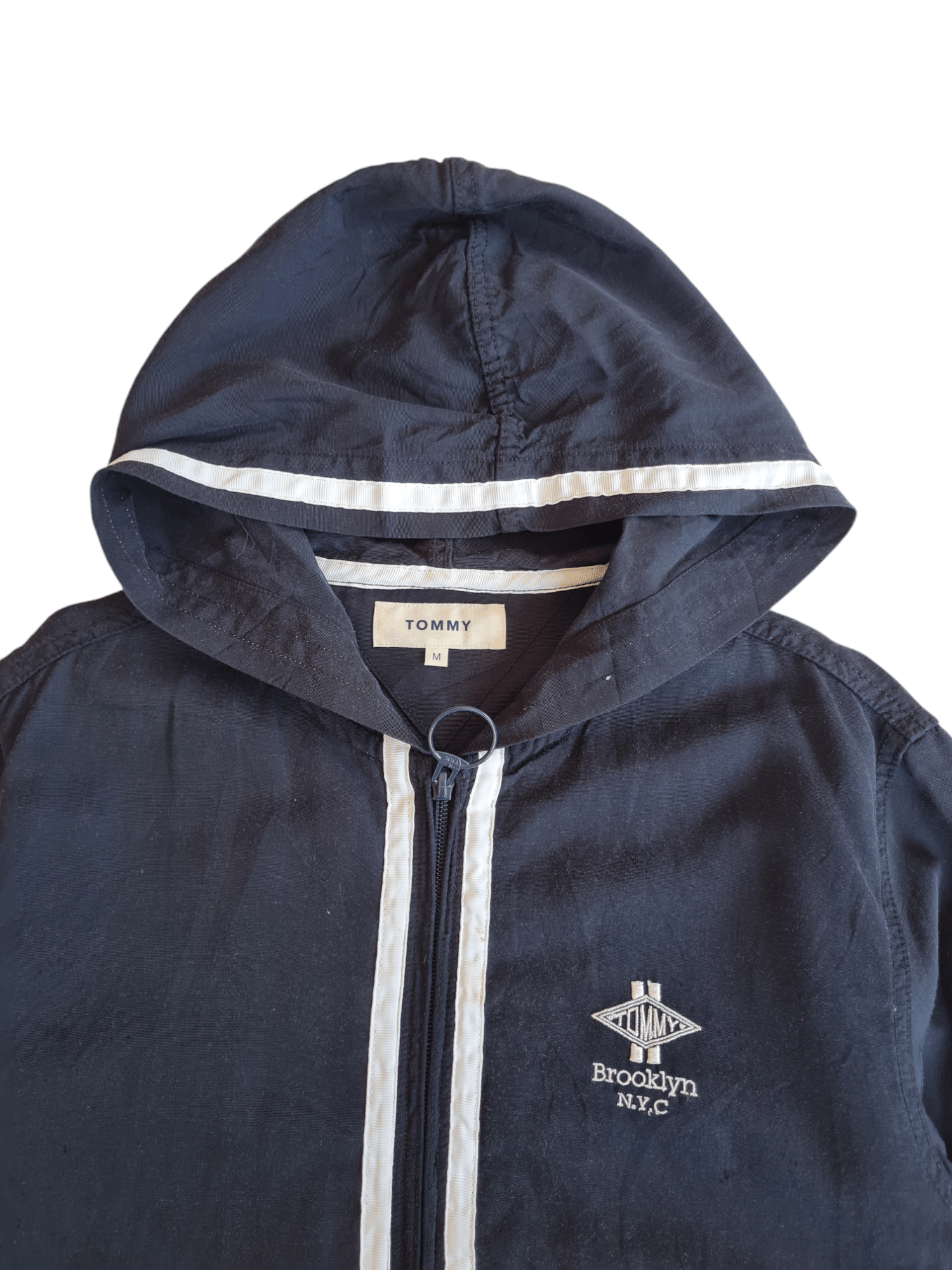 Vintage Tommy Jacket Zipper Hoodie Size US M / EU 48-50 / 2 - 3 Thumbnail