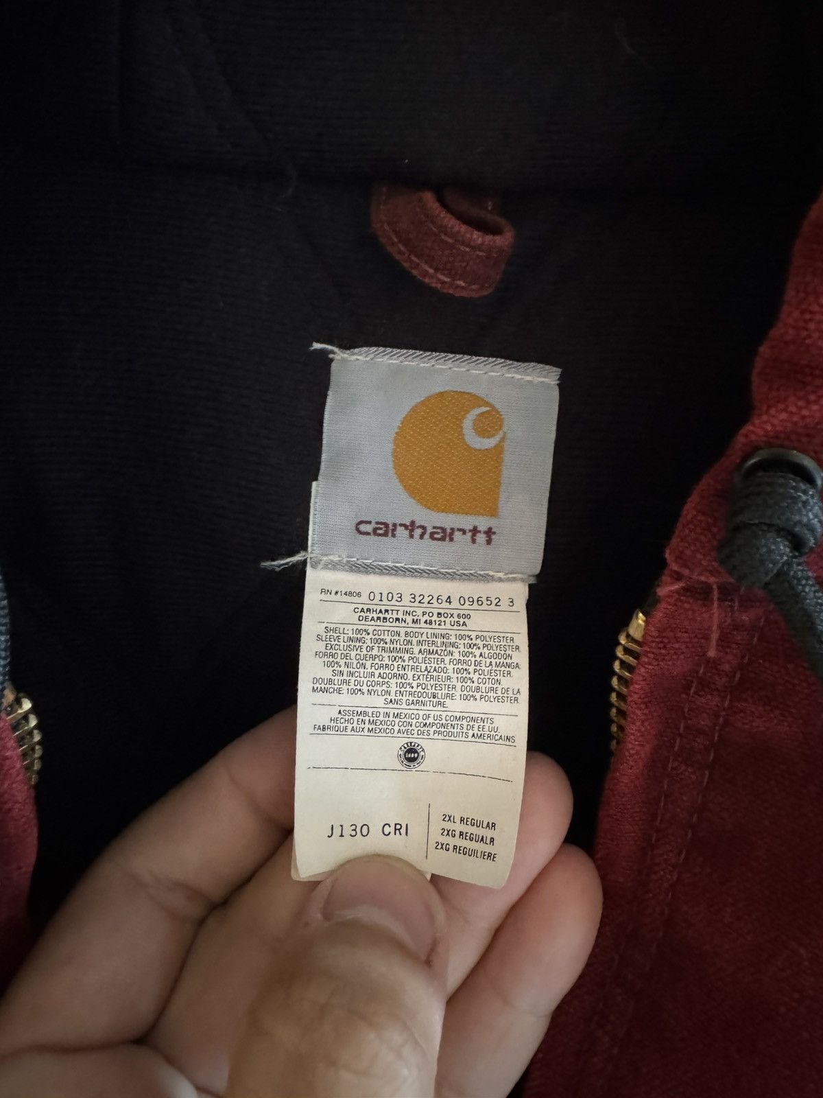 Carhartt Carhartt J130 CRI Active Jacket Size US XXL / EU 58 / 5 - 4 Thumbnail