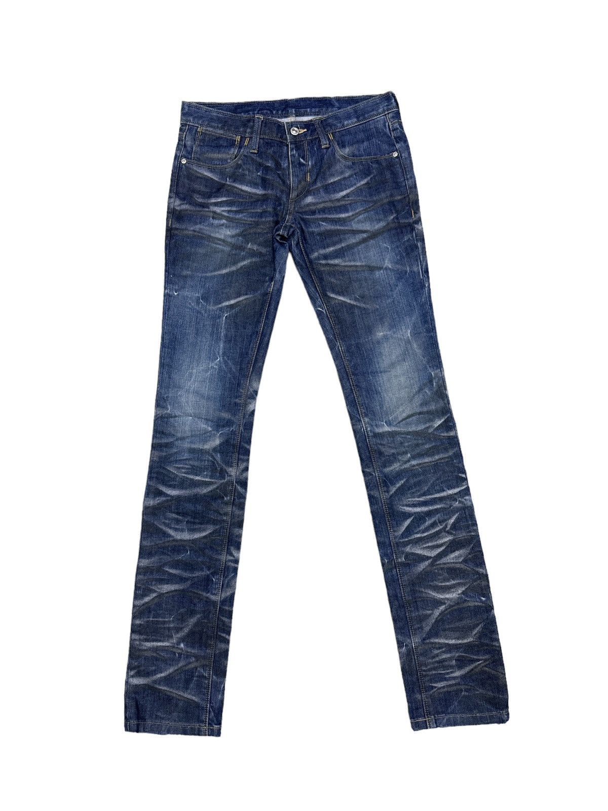 Neil Barrett BLACKBARRETT BY NEIL BARRETT LASER SEASONED SKINNY JEANS Size US 32 / EU 48 - 1 Thumbnail