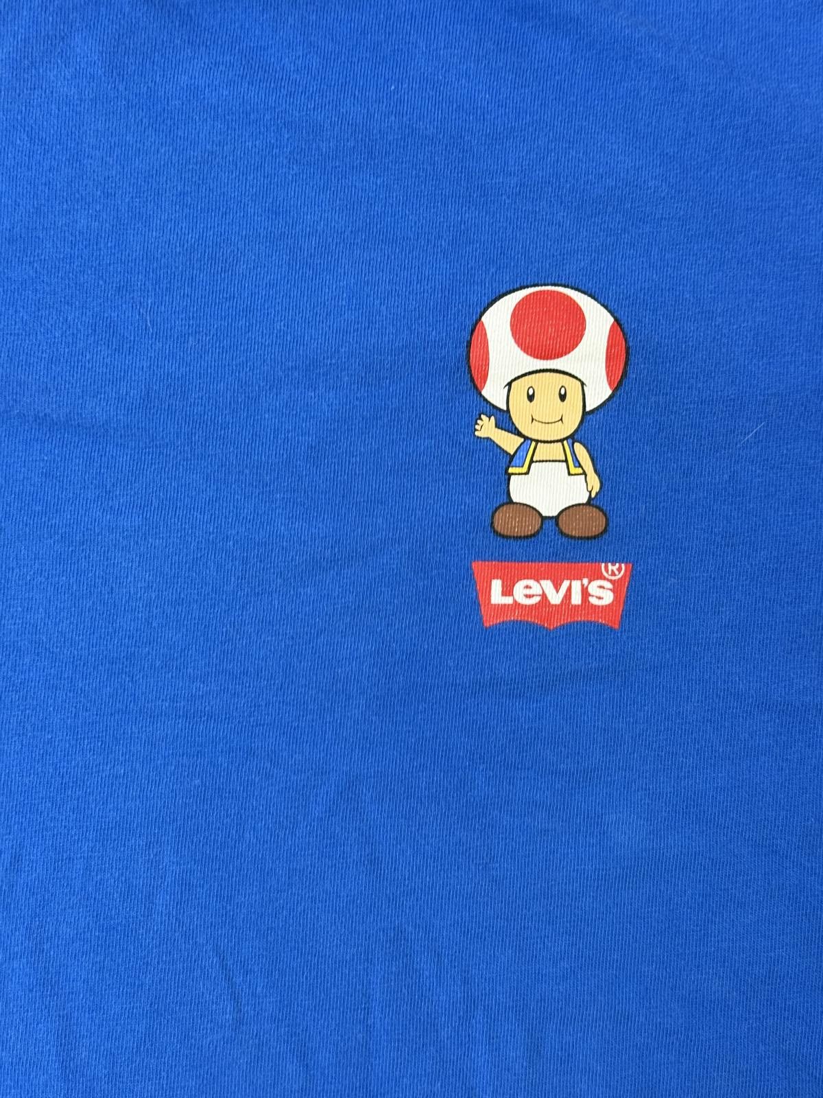 Levi's Toad Mushroom Mario T-shirt Levi's Nintendo Collab WooHoo M Size US M / EU 48-50 / 2 - 4 Thumbnail