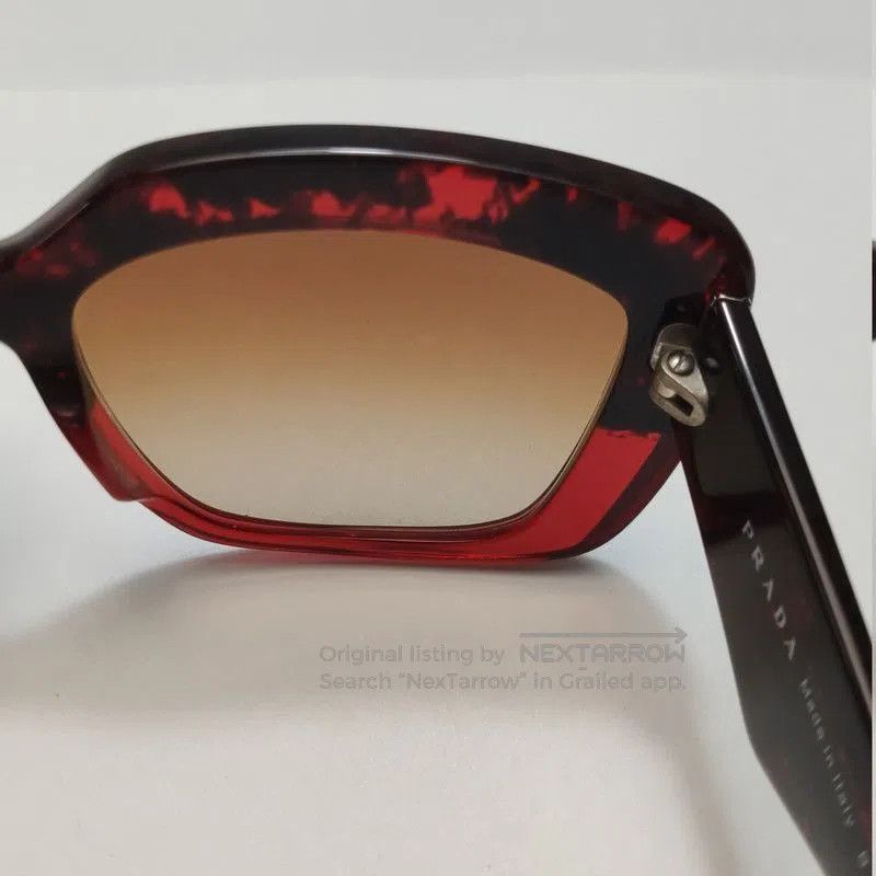 Prada Prada Full Frame Logo Sunglasses. Size ONE SIZE - 9 Thumbnail