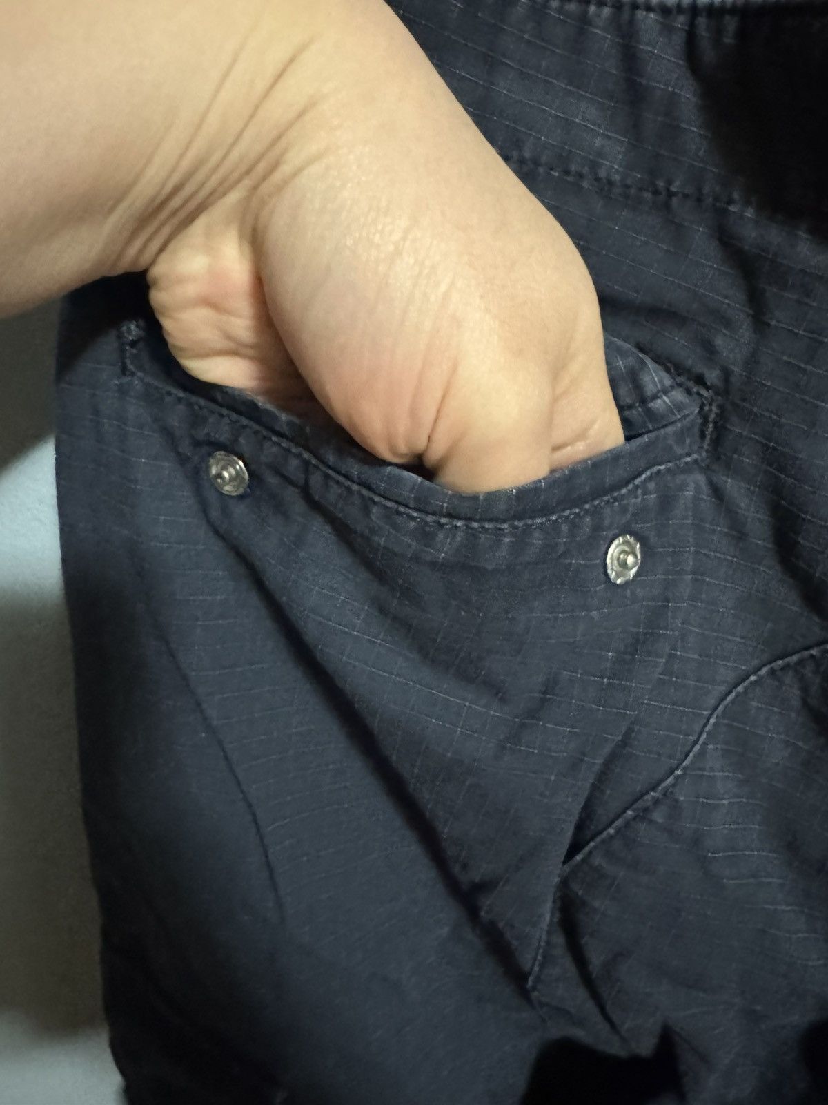 Carhartt Carhartt WIP Navy Ripstop Cargo Pants Size US 31 - 12 Thumbnail