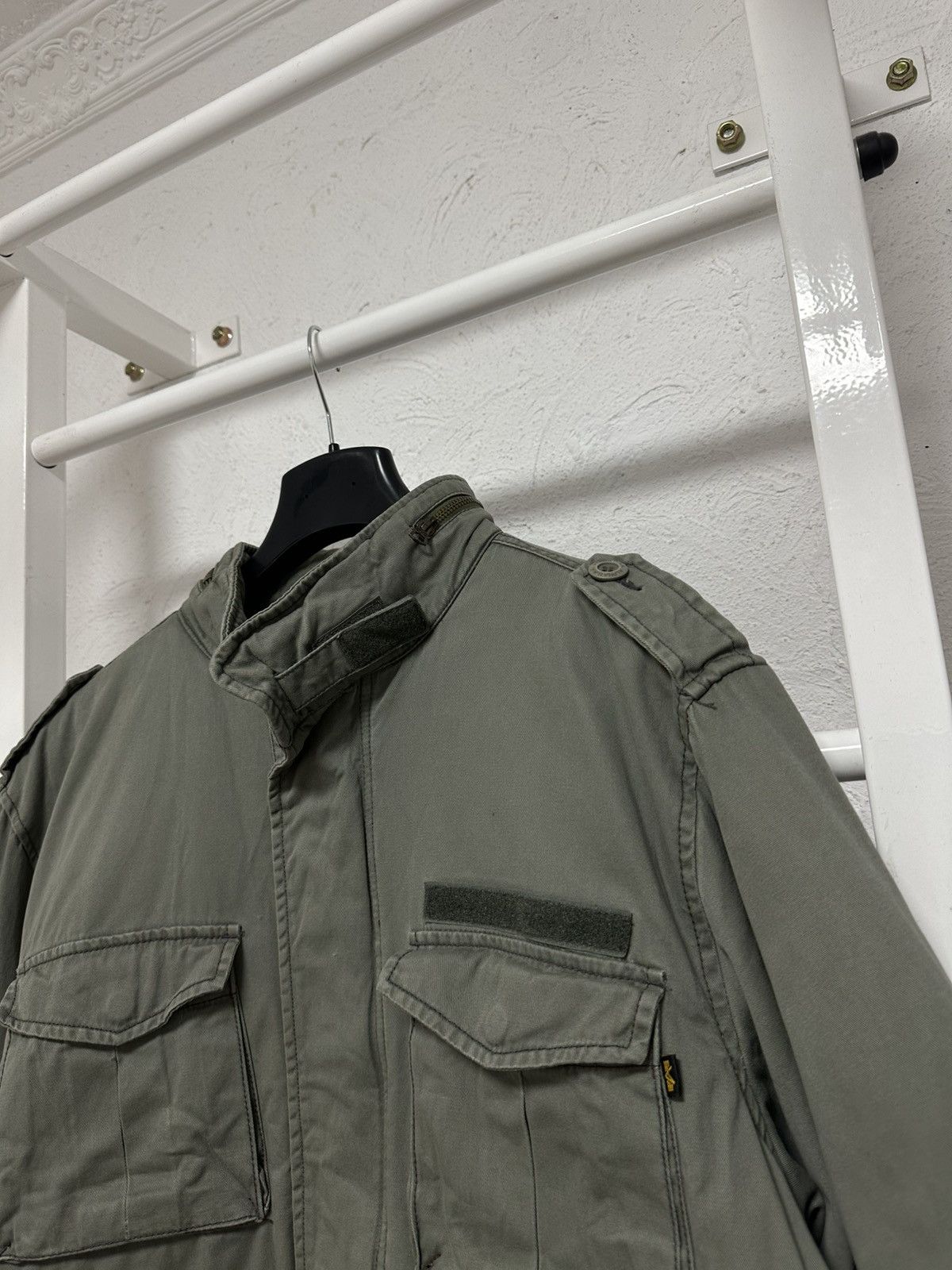 Aeronautica Militare × Alpha Industries Alpha Industries Military Jacket XXXL Khaki Multi-Pocket USA Size US XXL / EU 58 / 5 - 2 Thumbnail