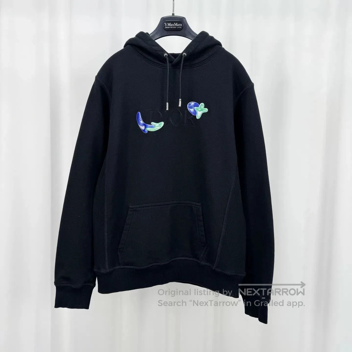 Dior dior kenny scharf embroidered letter hoodie. Size US S / EU 44-46 / 1 - 1 Thumbnail