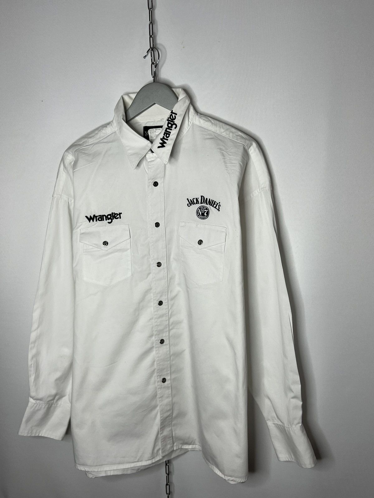 Other 🔥Vintage Wrangler Jack Daniel’s Shirt Button Up Long Sleeve🔥 Size US XXL / EU 58 / 5 - 2 Thumbnail