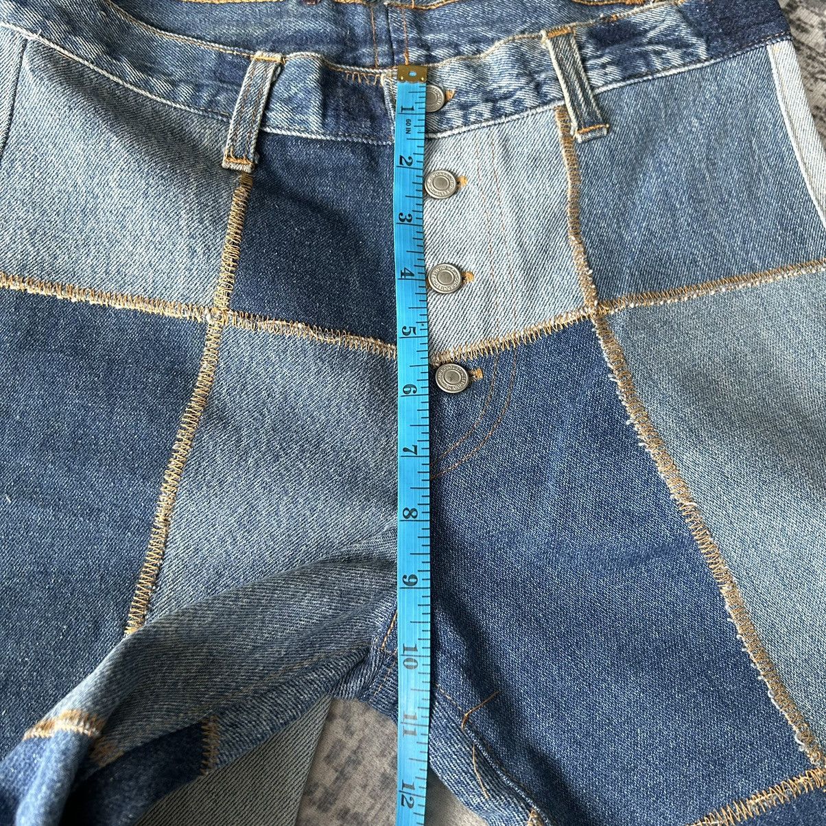 If Six Was Nine Y2k Patchwork Flared Denim Size US 28 / EU 44 - 20 Thumbnail