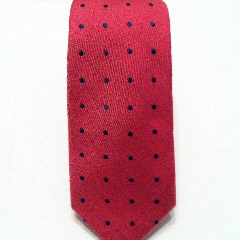 Tommy Hilfiger TOMMY HILFIGER MEN'S NEW DEEP PINK TIE WIDTH: 2 1/2" Size ONE SIZE - 2 Thumbnail