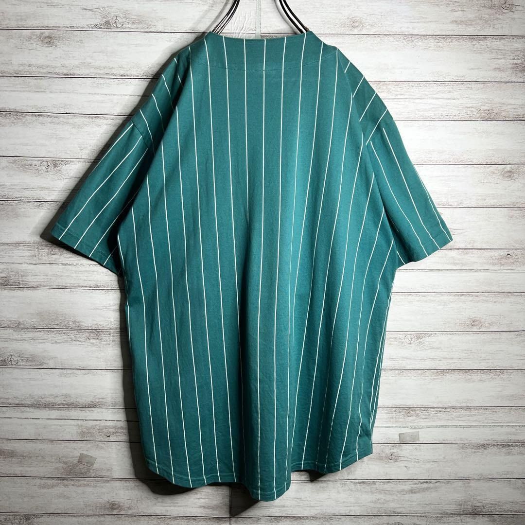 Supreme Supreme Short Sleeve Baseball Shirt Cotton Green Size M Size US M / EU 48-50 / 2 - 2 Thumbnail