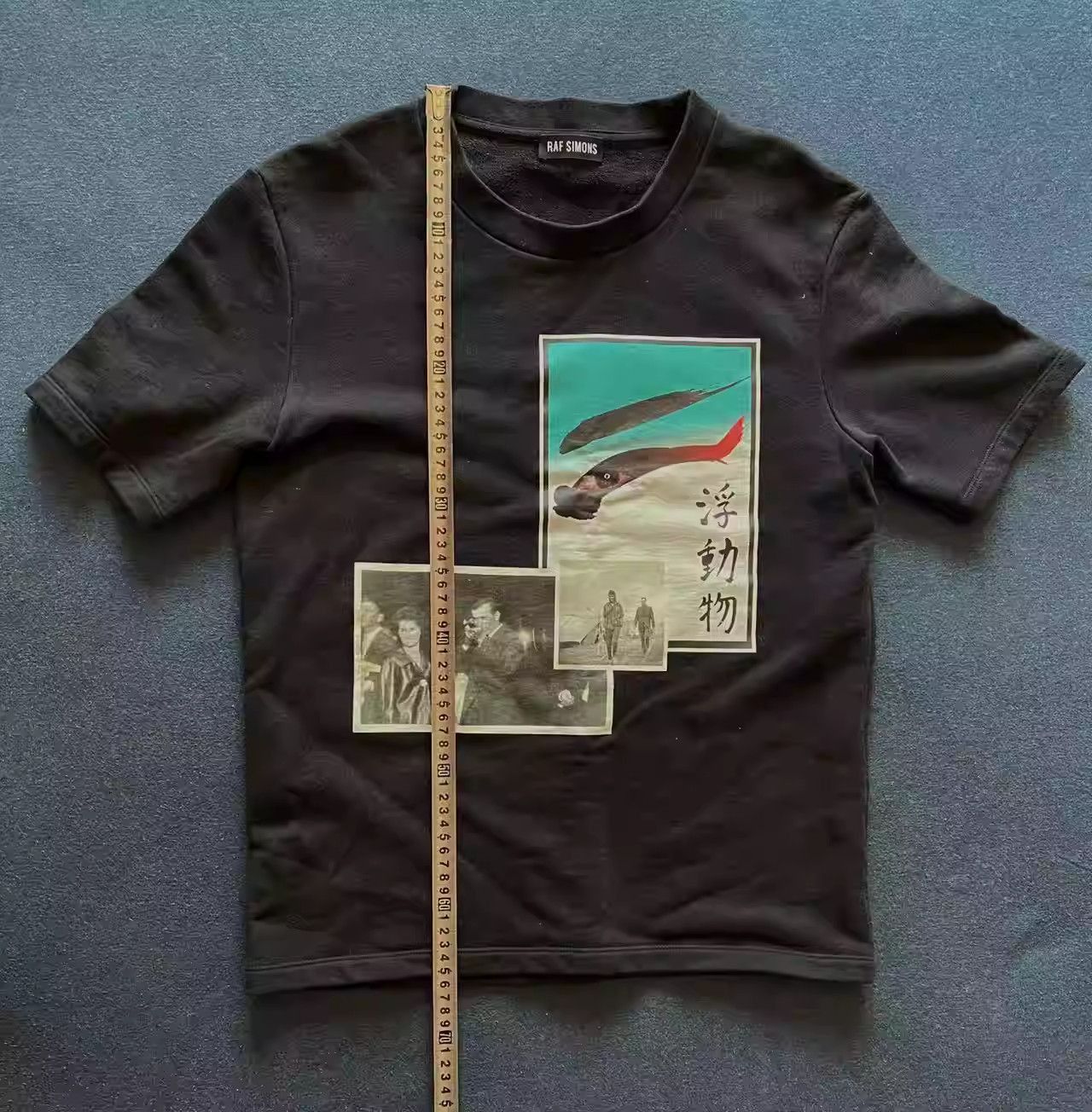 Raf Simons raf simons printed black t-shirt-2505 Size US M / EU 48-50 / 2 - 1 Thumbnail