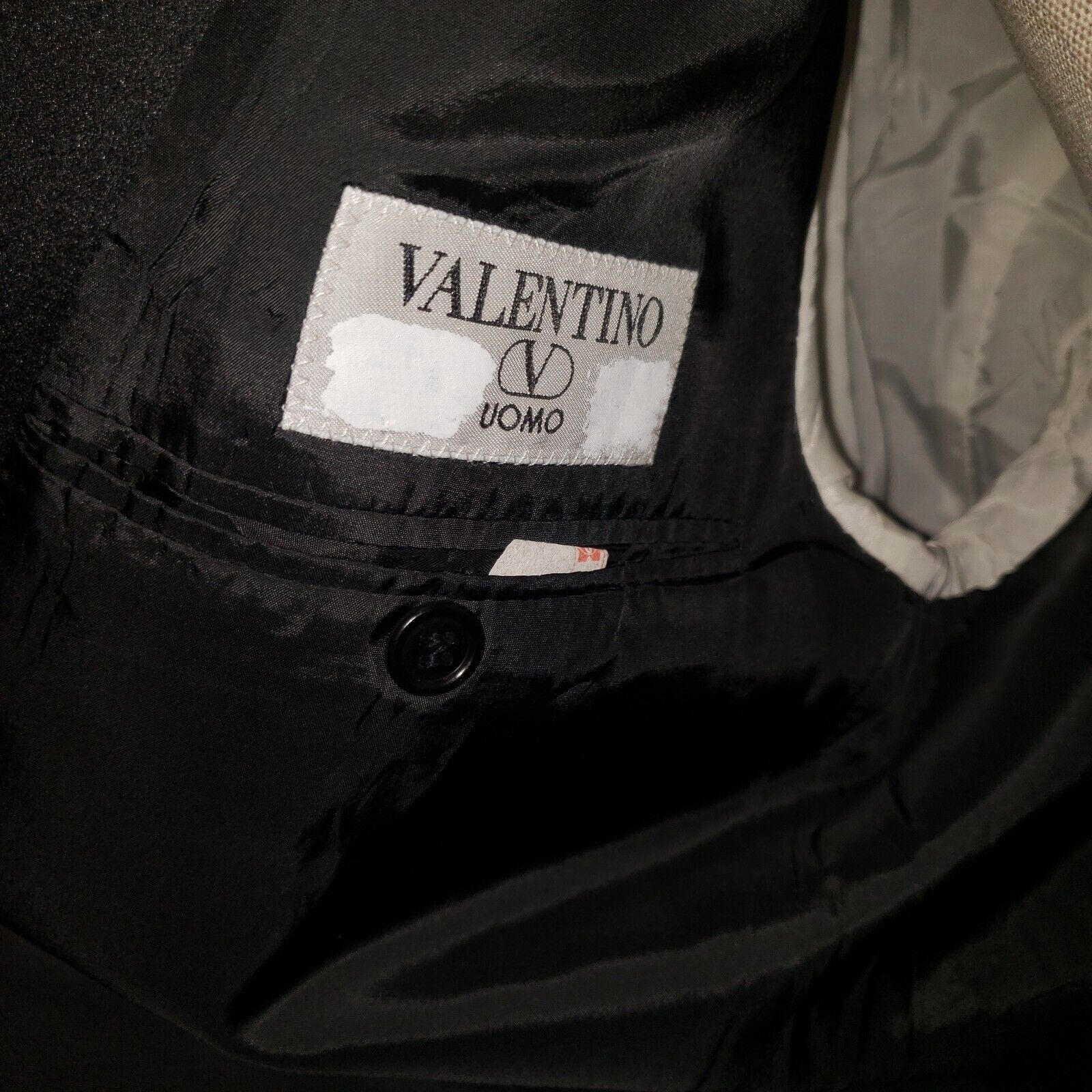 Valentino Valentino Men's Black Solid Suit 44s Pants Size 35 Size 44S - 5 Thumbnail