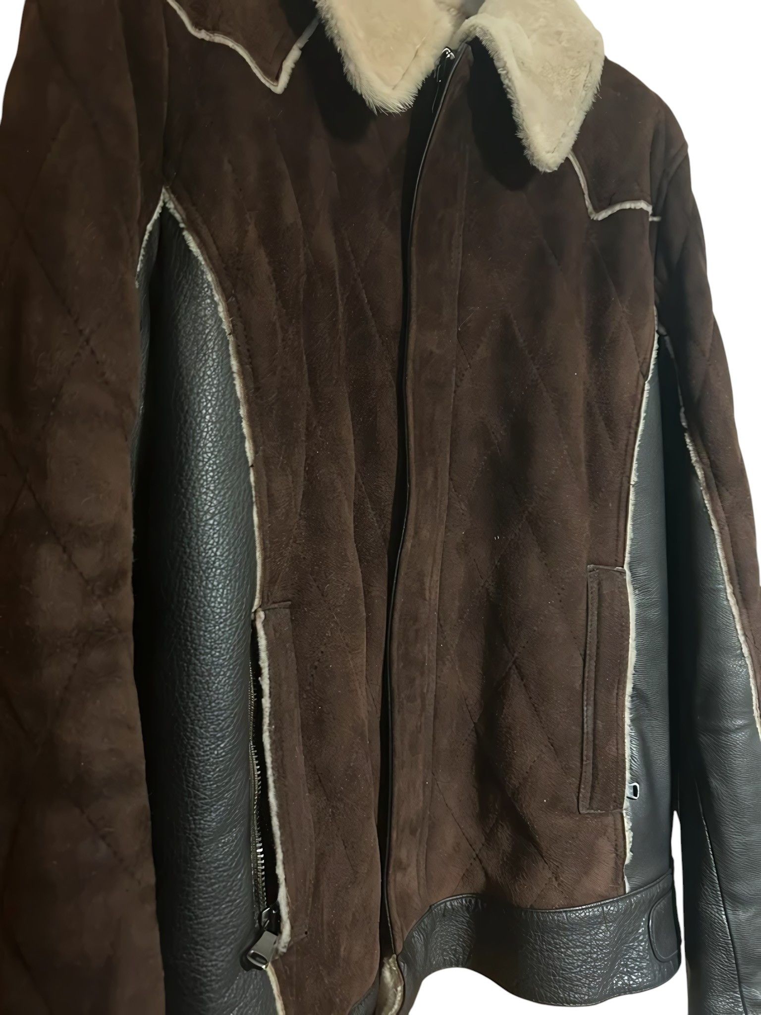 Dolce & Gabbana SHEARLING LEATHER JACKET Size US M / EU 48-50 / 2 - 3 Thumbnail