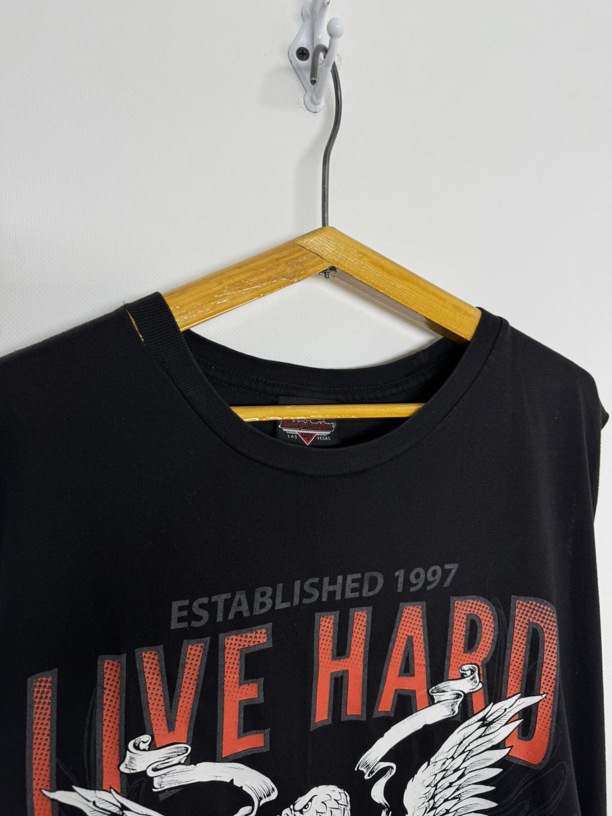 Harley Davidson HARLEY DAVIDSON Motorcycles LAS VEGAS Bike Singlet Tank Top Size US XXL / EU 58 / 5 - 10 Thumbnail