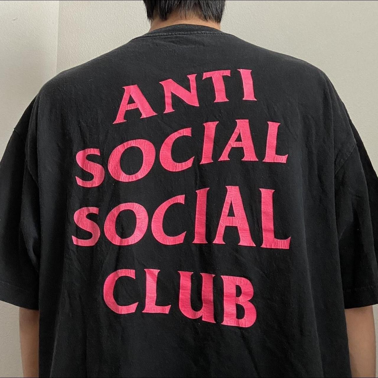 Anti Social Social Club Anti Social Social Club Fulfilled Graphics Black Tee Shirt Size US XL / EU 56 / 4 - 1 Thumbnail
