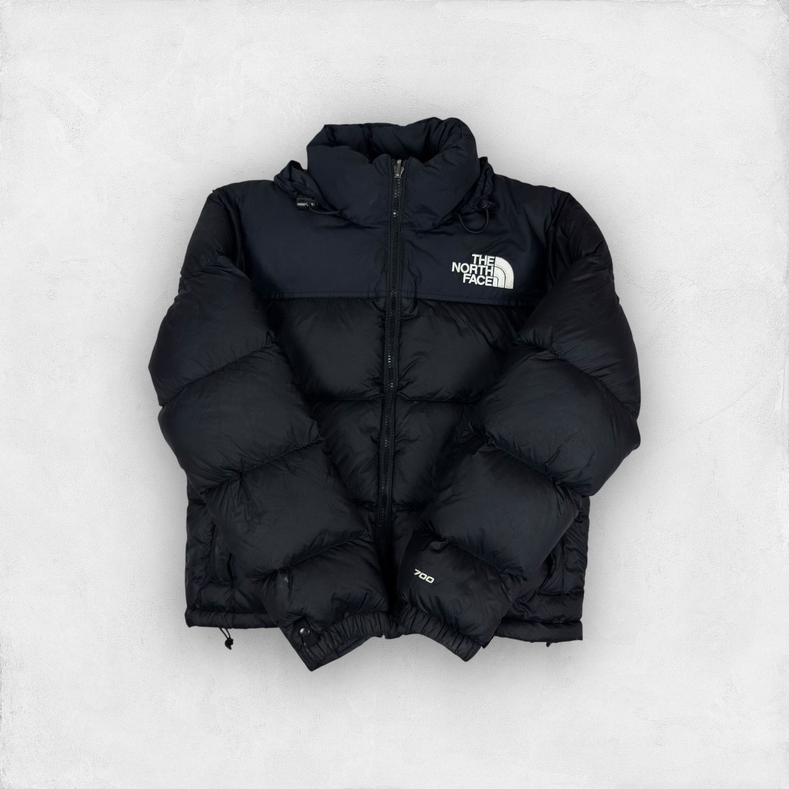 The North Face The North Face Women's Black Full Zip Nuptse Puffer Jacket S Size S / US 4 / IT 40 - 1 Thumbnail