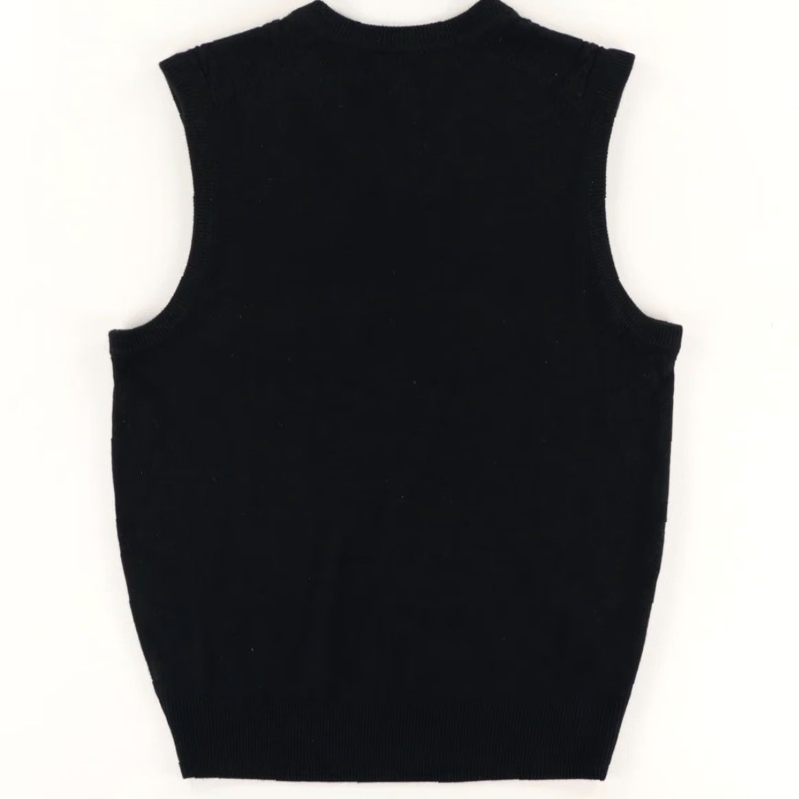 Dockers Dockers Cableknit Vest V-Neck Sweater Black Men's S Shirt Size US S / EU 44-46 / 1 - 4 Thumbnail