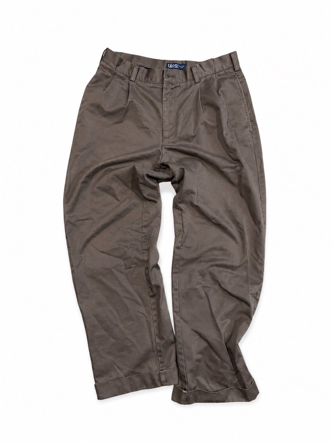 Izod 90s Brown Izod Slacks Size US 31 - 1 Thumbnail
