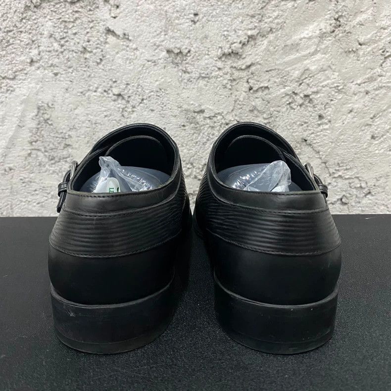 Louis Vuitton louis vuitton black leather shoes-2507 Size US 6 / EU 39 - 3 Thumbnail
