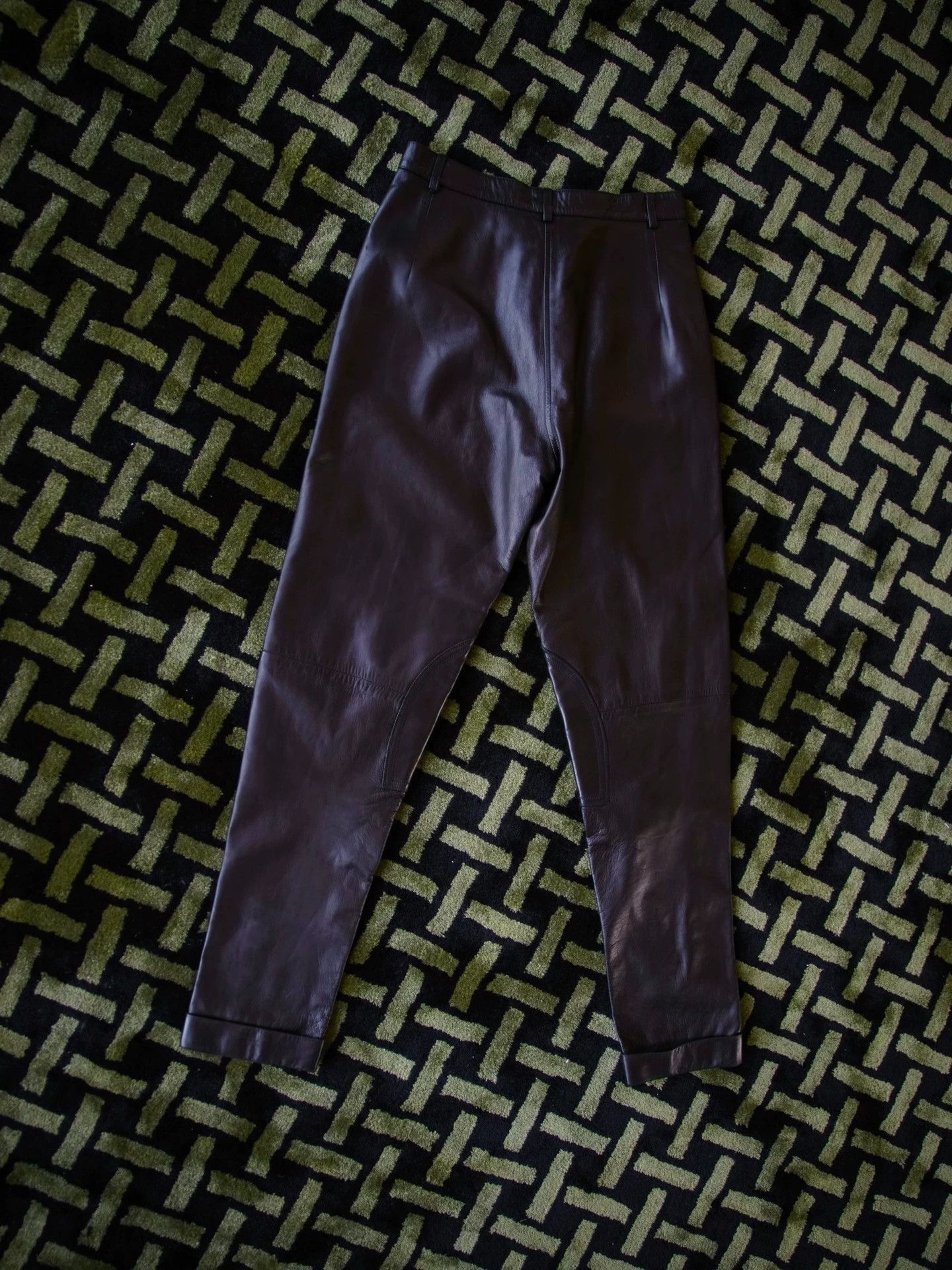 Gucci Gucci Vintage Leather Pants it46 M/L Minor Wear Size 32" / US 10 / IT 46 - 4 Thumbnail