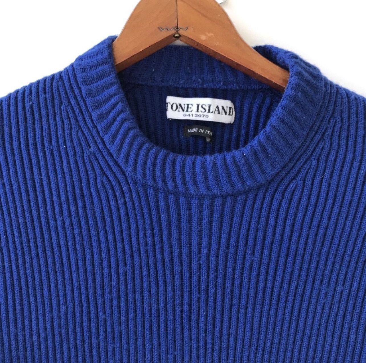 Stone Island Stone Island Wool Sweater Size US M / EU 48-50 / 2 - 2 Thumbnail