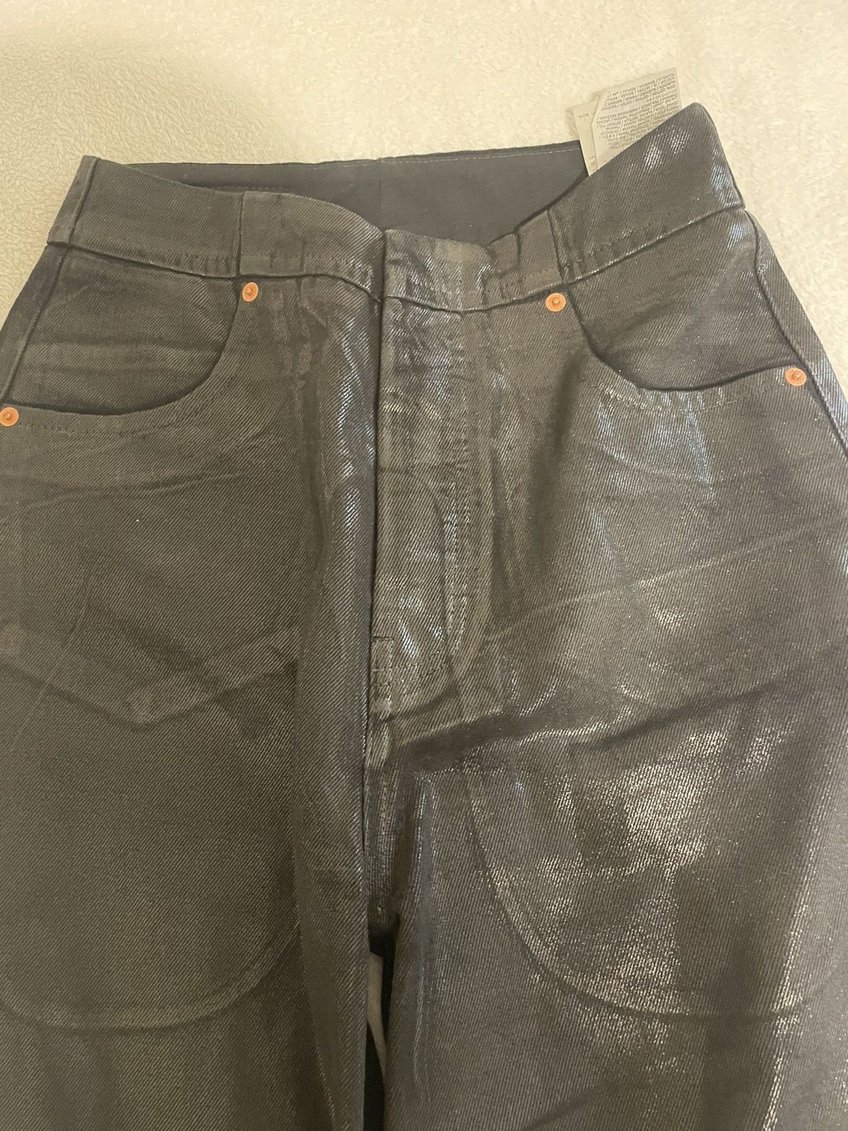 Maison Margiela MM6 Maison Margiela Coated Jeans Size 28" / US 6 / IT 42 - 6 Thumbnail
