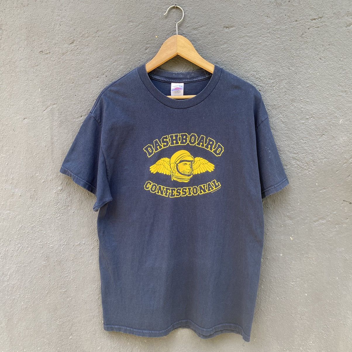 Vintage Faded 2004 Dashboard Confessional Punk Emo Band Tee
