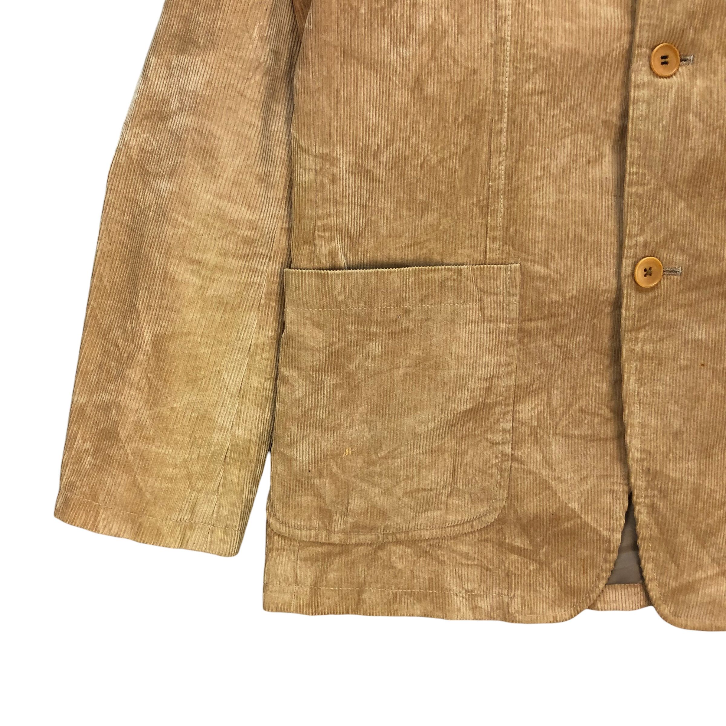 Japanese Brand INED HOMME CORDUROY JACKET #7364-134 Size US S / EU 44-46 / 1 - 4 Thumbnail