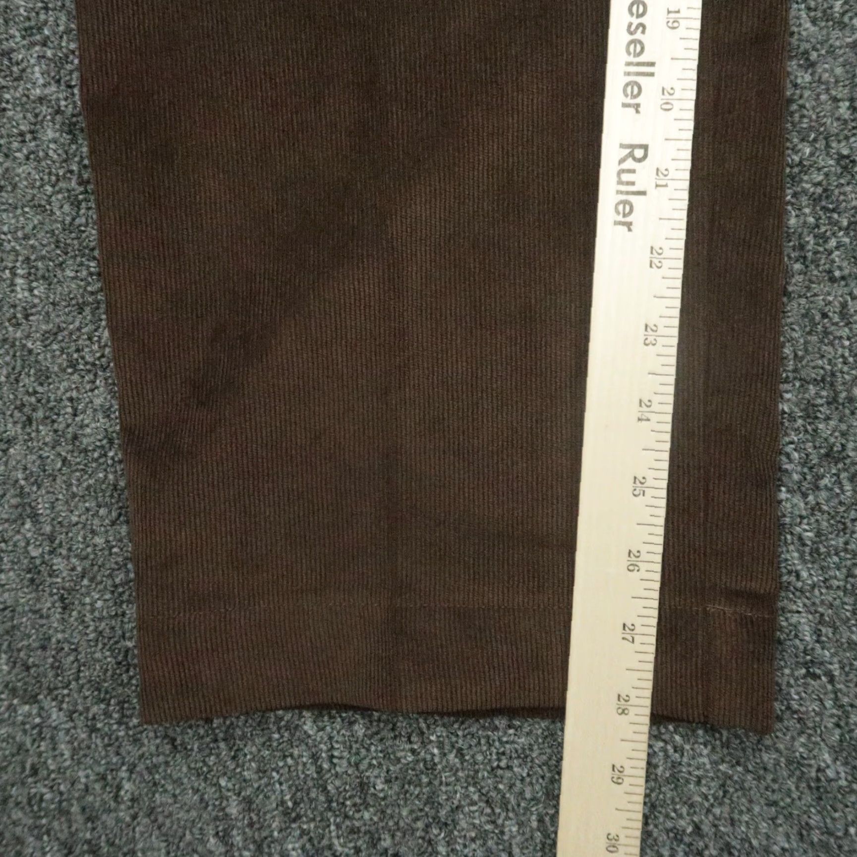 Peter Millar Peter Millar Pants Mens 34x28 Brown Nanoluxe Corduroy Cord Soft Chino Trouser Shirt? Size US 34 / EU 50 - 7 Thumbnail