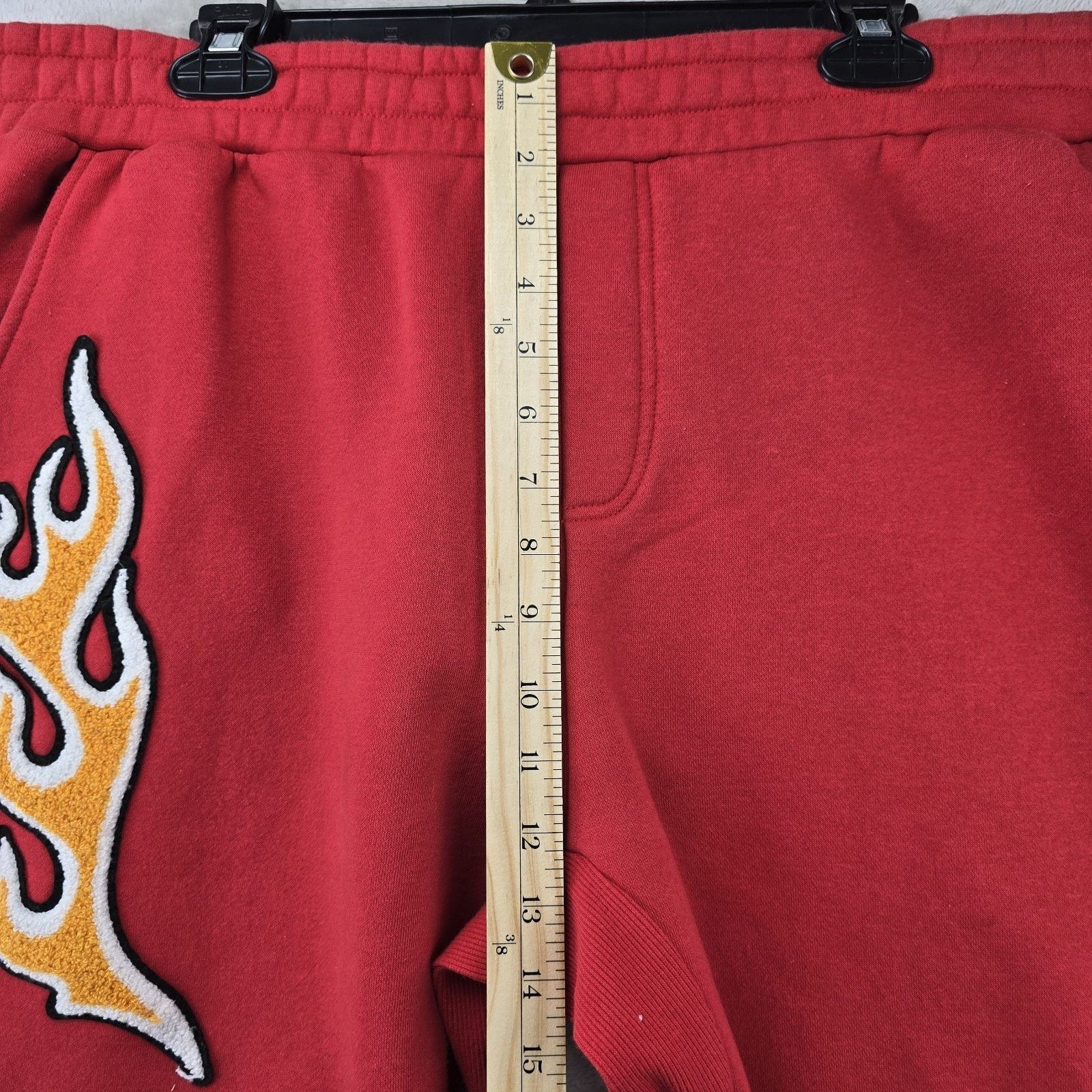 EPTM. EPTM Sweatpants Mens Size XXL Red Flames Streetwear Grunge Size US 38 / EU 54 - 13 Thumbnail