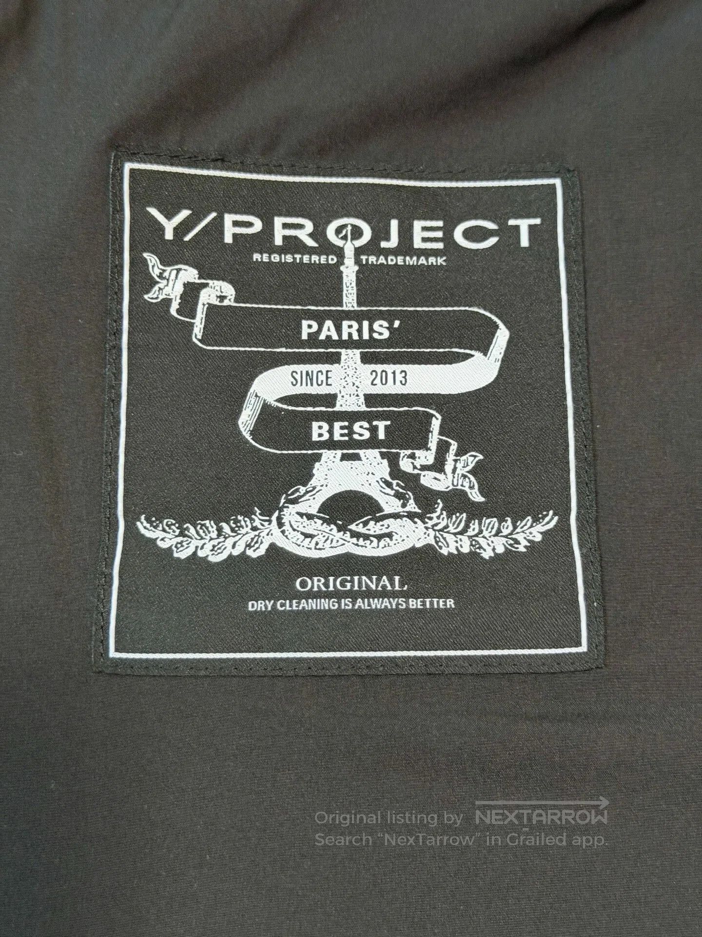 Y/Project Y/Project Black and White Fleece Jacket. Size XS / US 0-2 / IT 36-38 - 6 Thumbnail