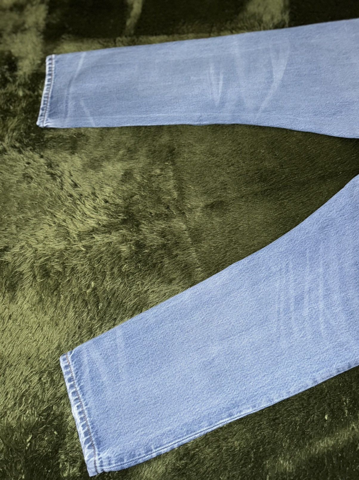 Levi's [W31/L32] Levi’s 501 CT Leather Label Indigo washed Denim Size US 31 - 12 Thumbnail