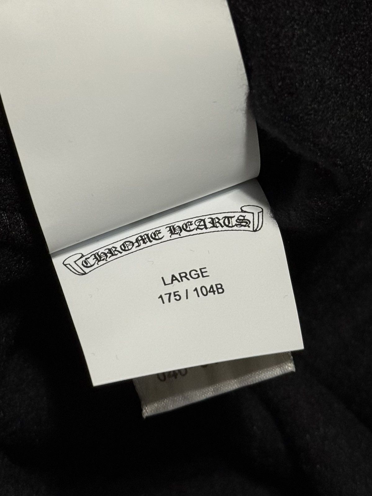 Chrome Hearts Chrome Hearts Leather Patch Fleece Hoodie Size US L / EU 52-54 / 3 - 9 Thumbnail
