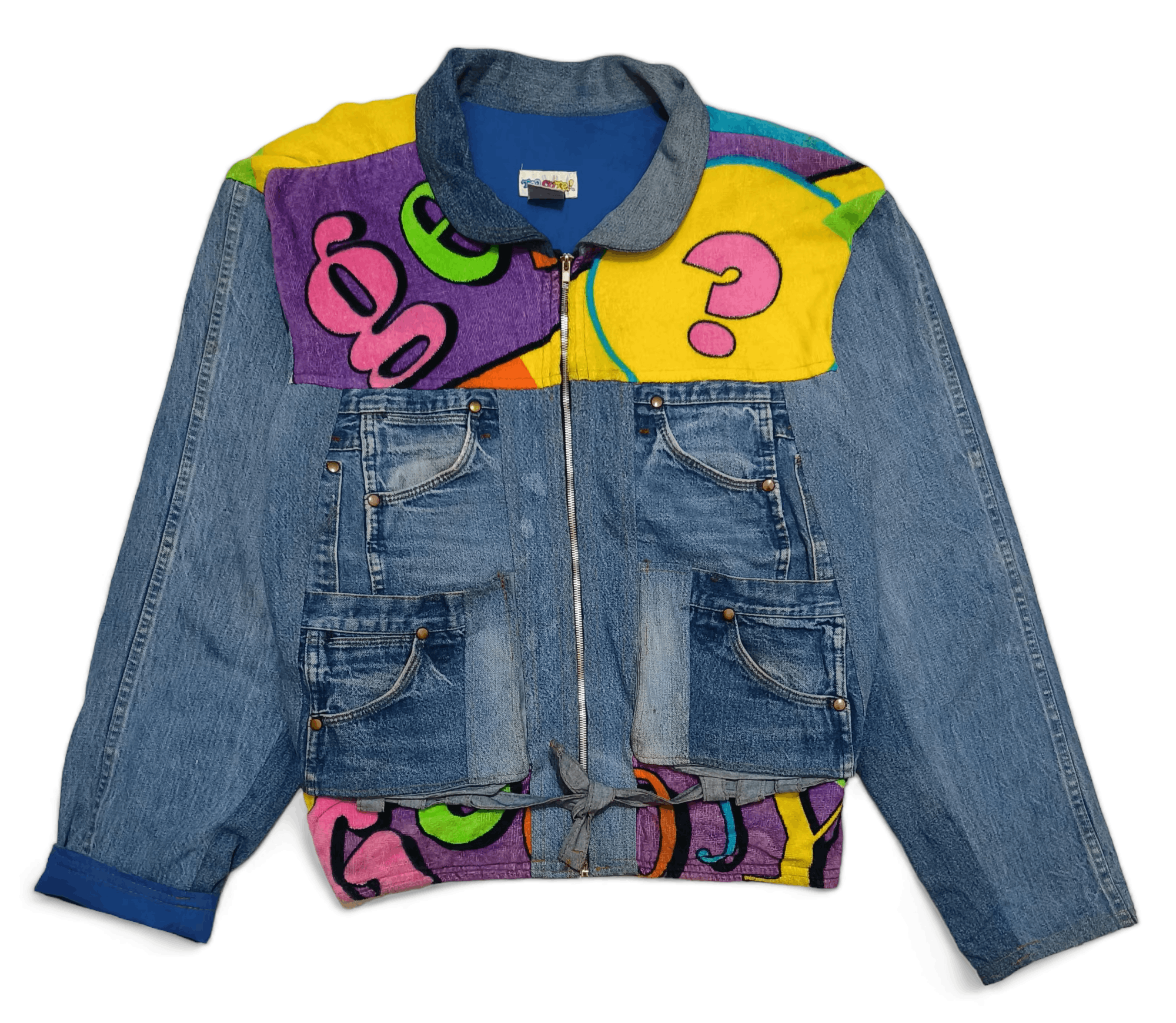Too Cute Guetta Bros. Vintage GOOFY TOO CUTE Guetta Bros Disney Denim Jean Jacket Size US XL / EU 56 / 4 - 2 Thumbnail