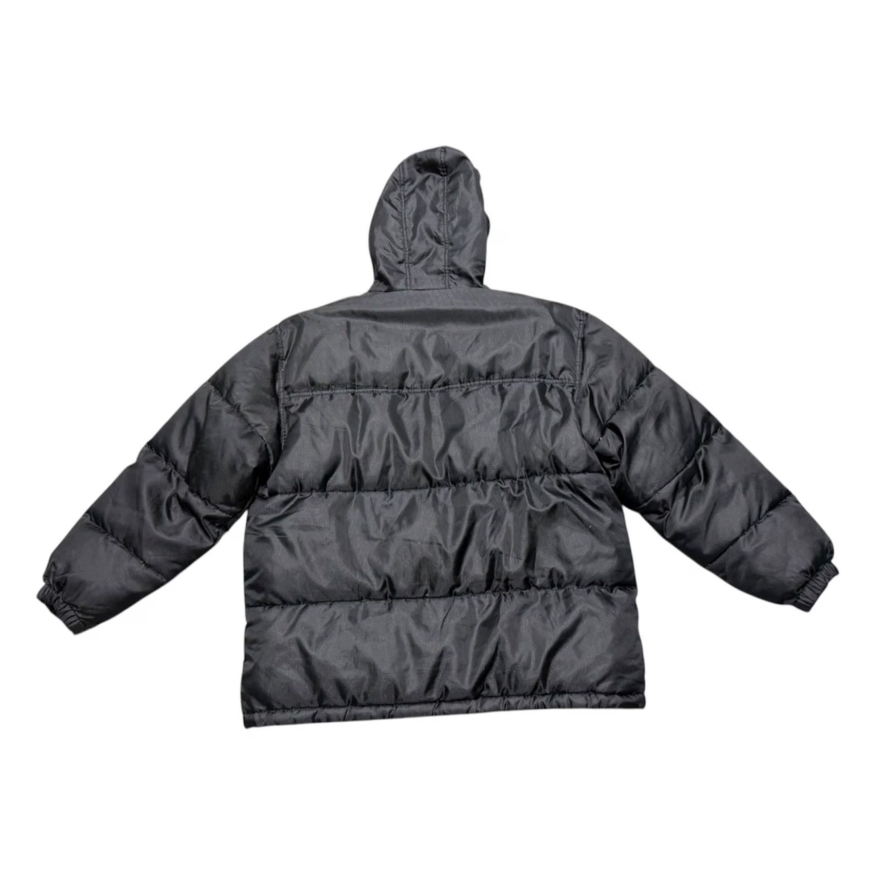 Southpole VINTAGE Southpole Puffer Jacket Men XL Black Zip Hooded Down 90s Hip Hop EUC Size US XL / EU 56 / 4 - 2 Thumbnail