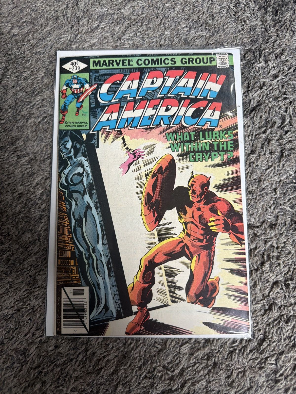 Marvel Comics 1979 Marvel Comics Captain America Vol. 1 #239 Comic Book Size ONE SIZE - 1 Thumbnail