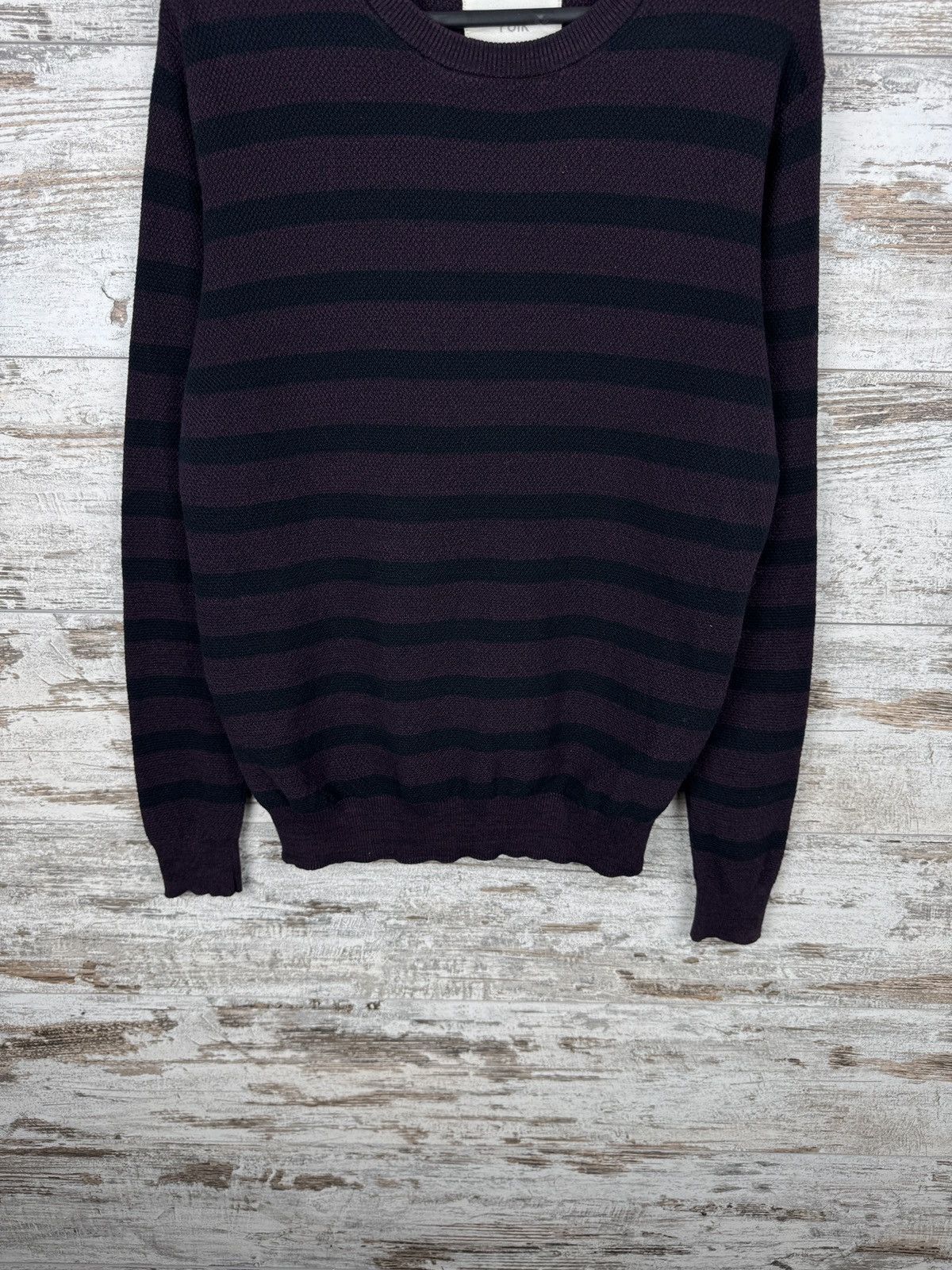 Folk Mens Vintage Folk sweater striped sweatshirt luxury Size US S / EU 44-46 / 1 - 4 Thumbnail