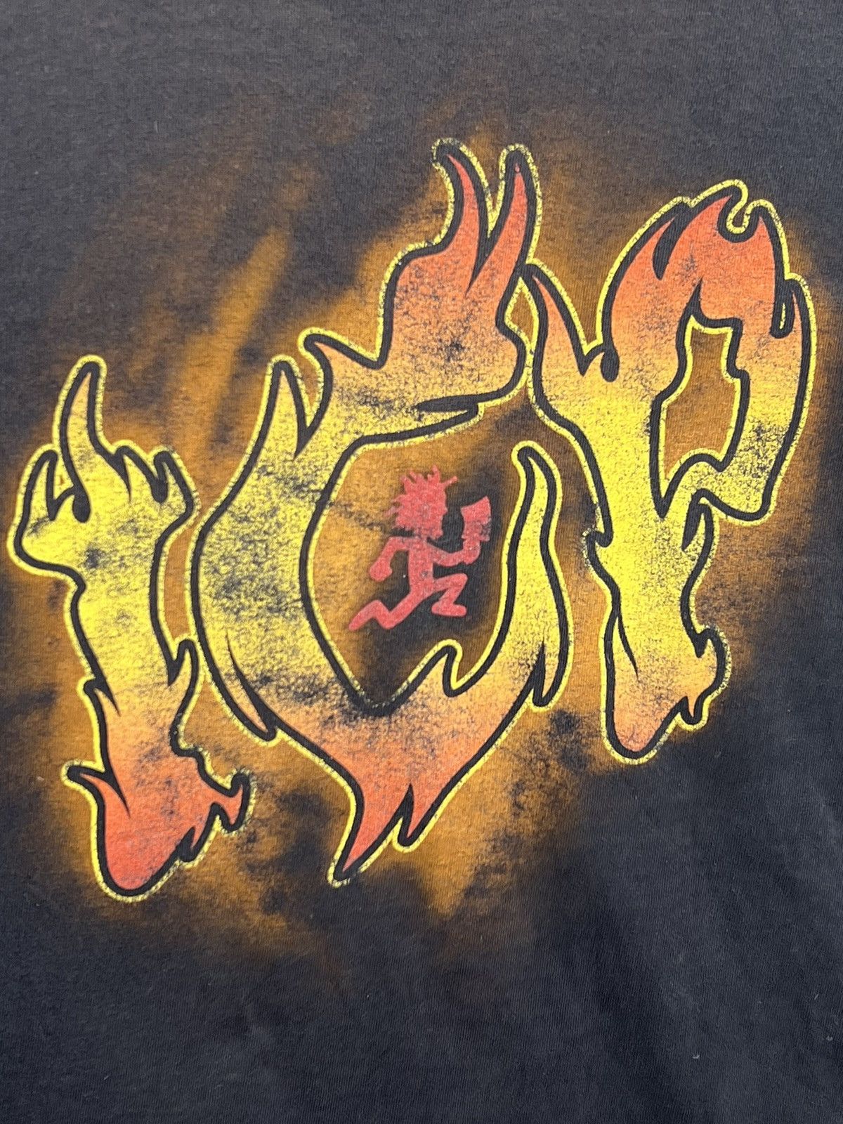 Other Insane Clown Posse Black T-Shirt Skull Flames Double Sided Size US XL / EU 56 / 4 - 4 Thumbnail