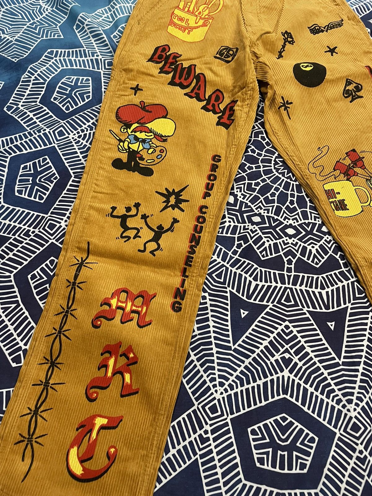 Market Market Corduroy Boosted Club Pants Size US 28 / EU 44 - 2 Thumbnail