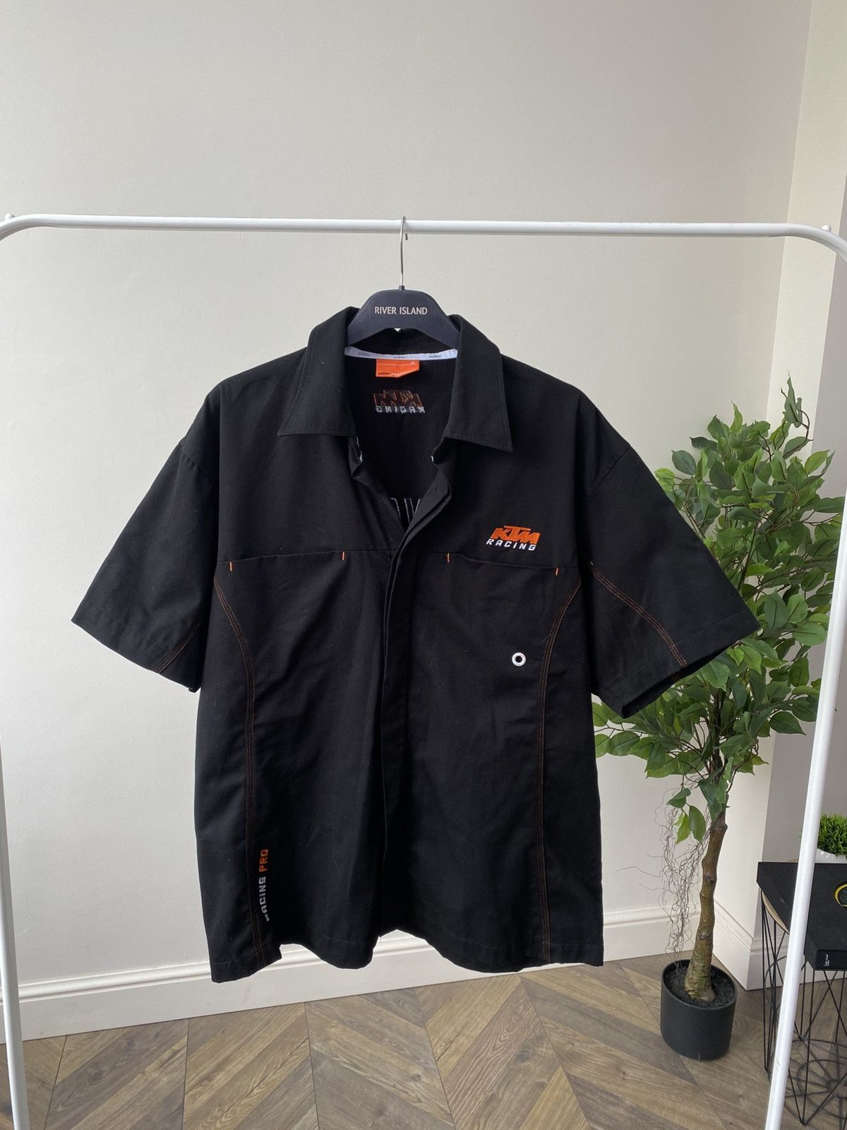 Vintage Vintage KTM Racing Button up shirt Size US XL / EU 56 / 4 - 4 Thumbnail