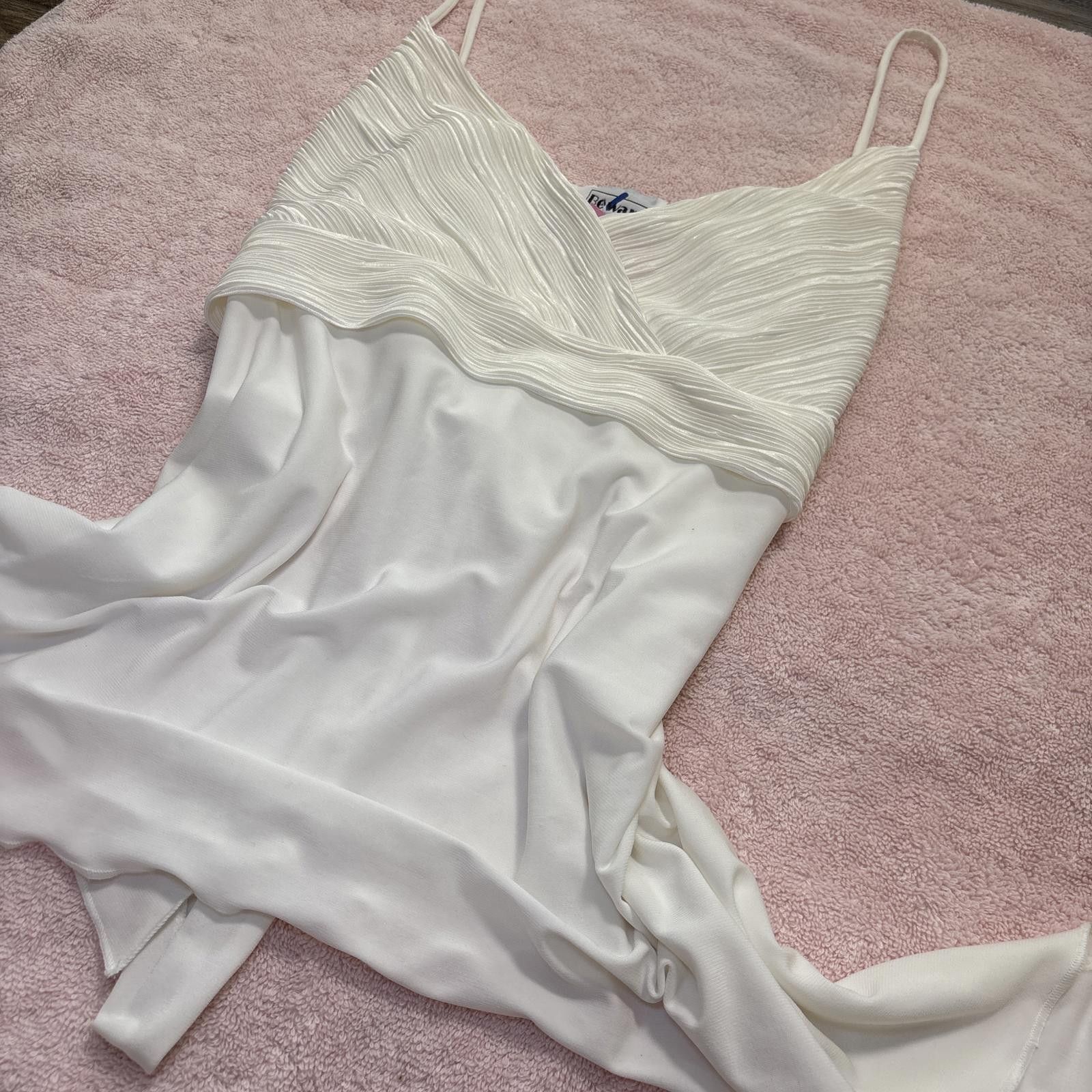 Other vintage flowy white tie back blouse Size XL / US 12-14 / IT 48-50 - 5 Thumbnail