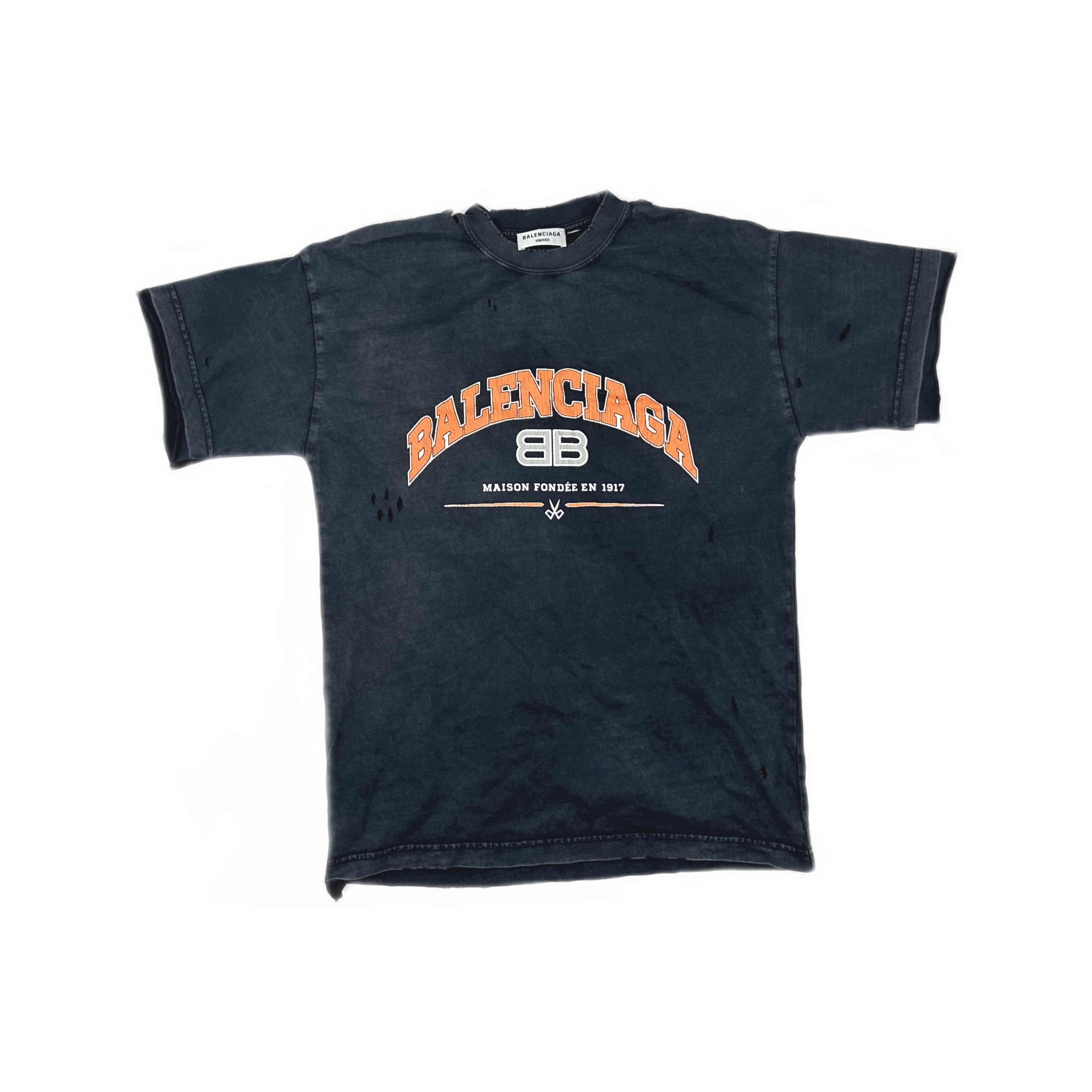 Balenciaga Balenciaga Maison BB Logo T-Shirt Size XS Size US XS / EU 42 / 0 - 1 Thumbnail