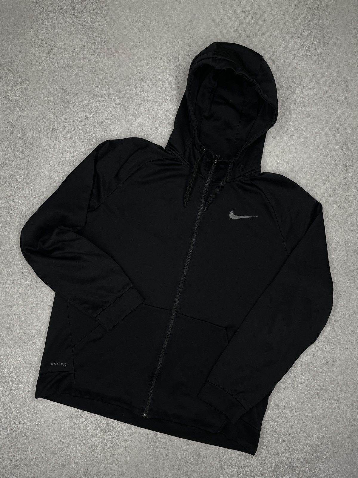 Nike Mens Nike Dri Fit Therma Zip Hoodie Black Y2K ACG TN Size US XL / EU 56 / 4 - 1 Thumbnail
