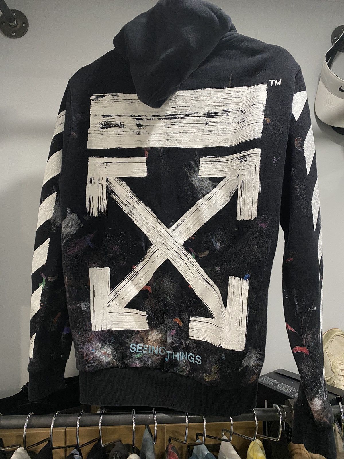 Off-White Off White Galaxy Zip Up Hoodie | Grailed