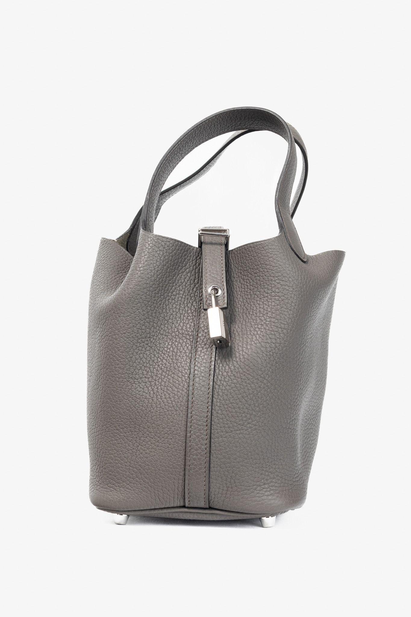 Hermes Hermes Picotin Lock 18 Taurillon Clemence Leather Tote Size ONE SIZE - 3 Thumbnail