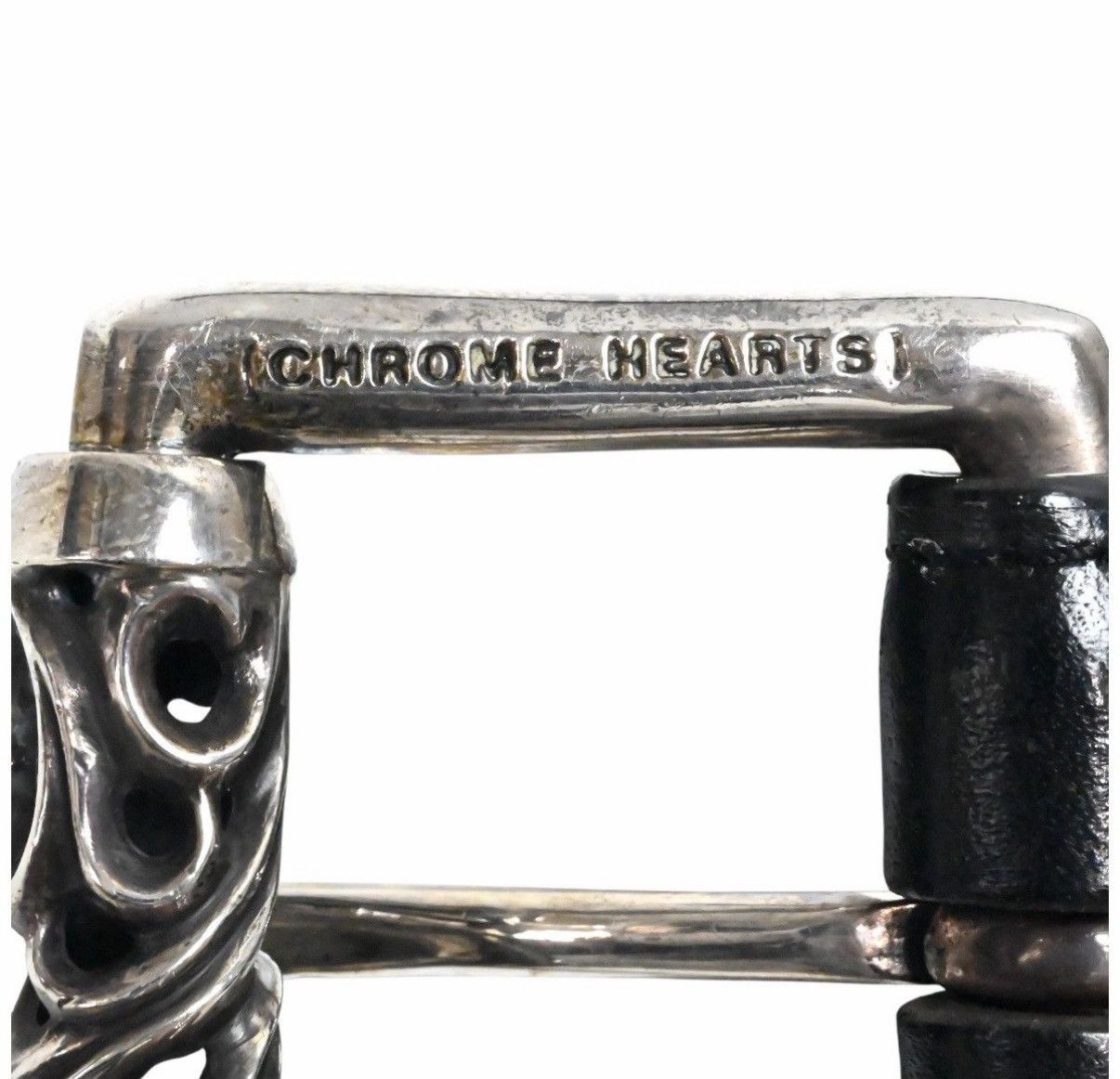Chrome Hearts 36inch Chrome Hearts Roller Leather Belt 1.5 Size ONE SIZE - 6 Thumbnail
