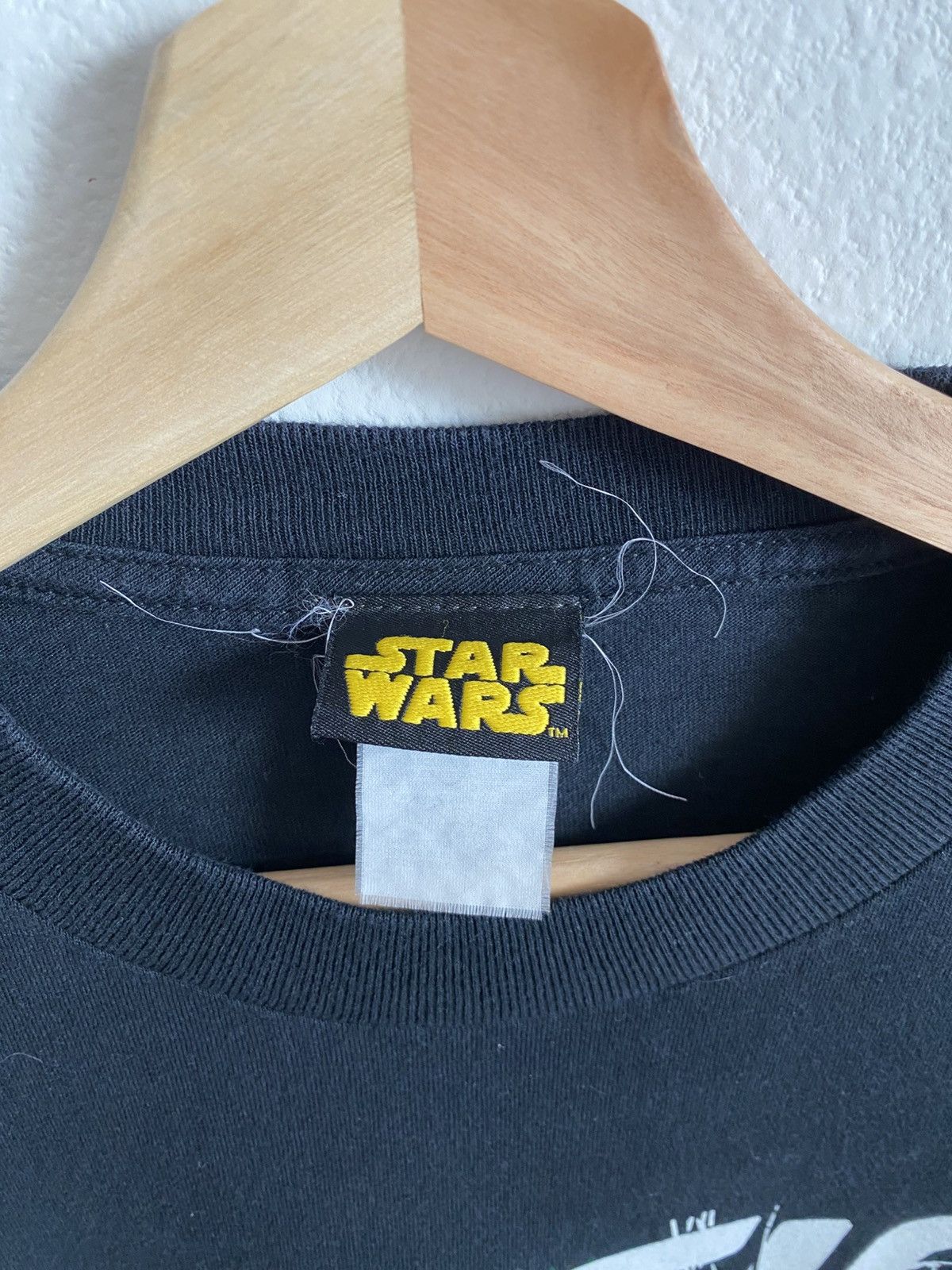Star Wars Vintage 00s Star Wars Yoda Tee Size US L / EU 52-54 / 3 - 4 Thumbnail