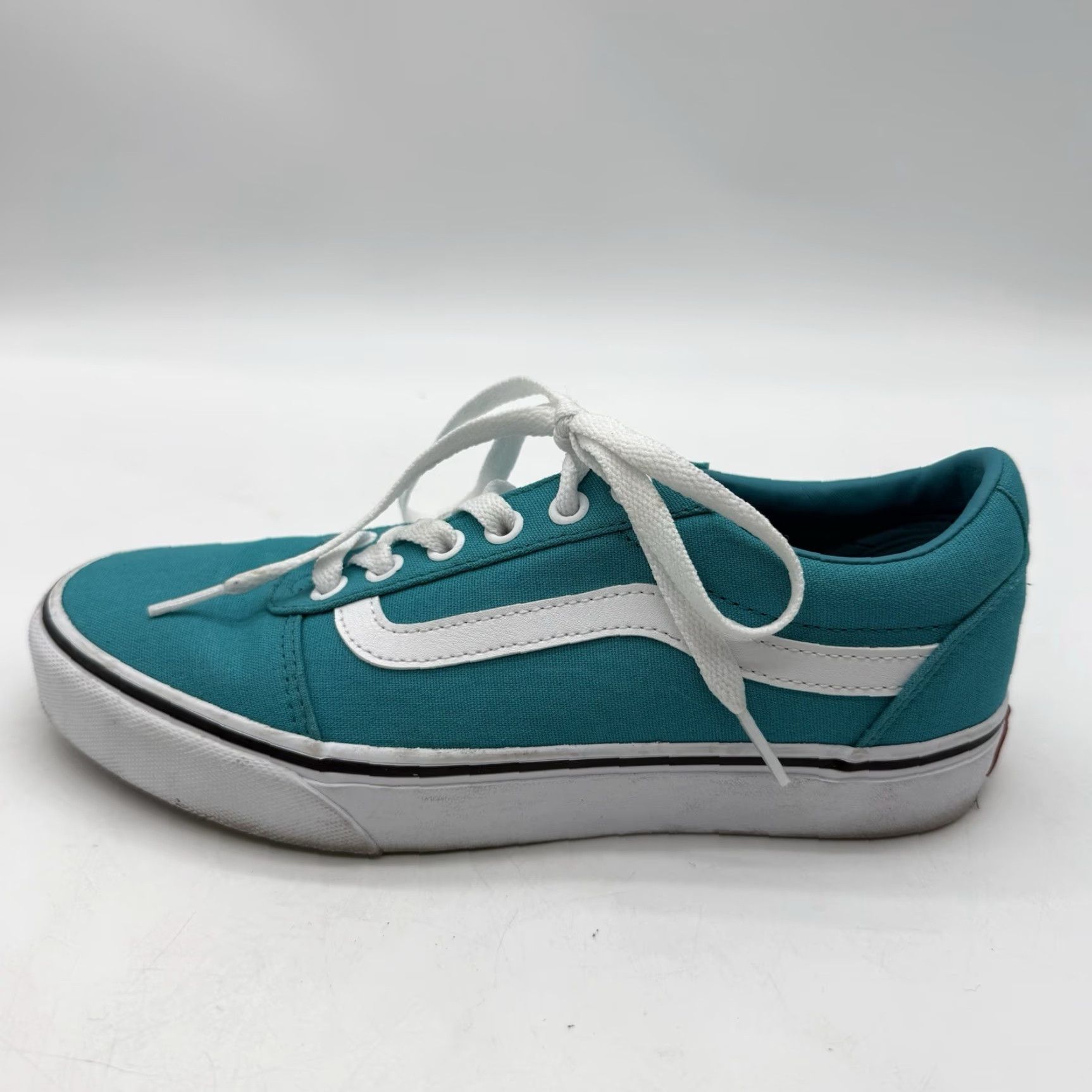 Vans VANS Ward Sneaker Women Blue White Canvas Low Top 7.5 Size M / US 6-8 / IT 42-44 - 6 Thumbnail