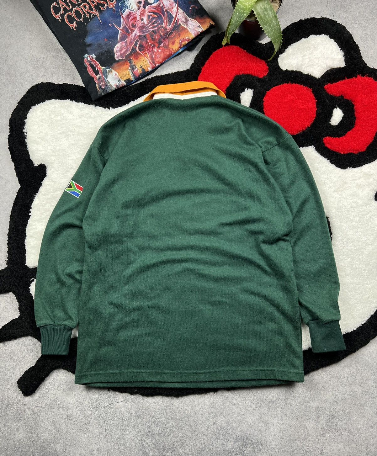 Canterbury of New Zealand Vintage Canterbury South Africa 2005 Rugby Polo Long Sleeve Size US S / EU 44-46 / 1 - 7 Thumbnail