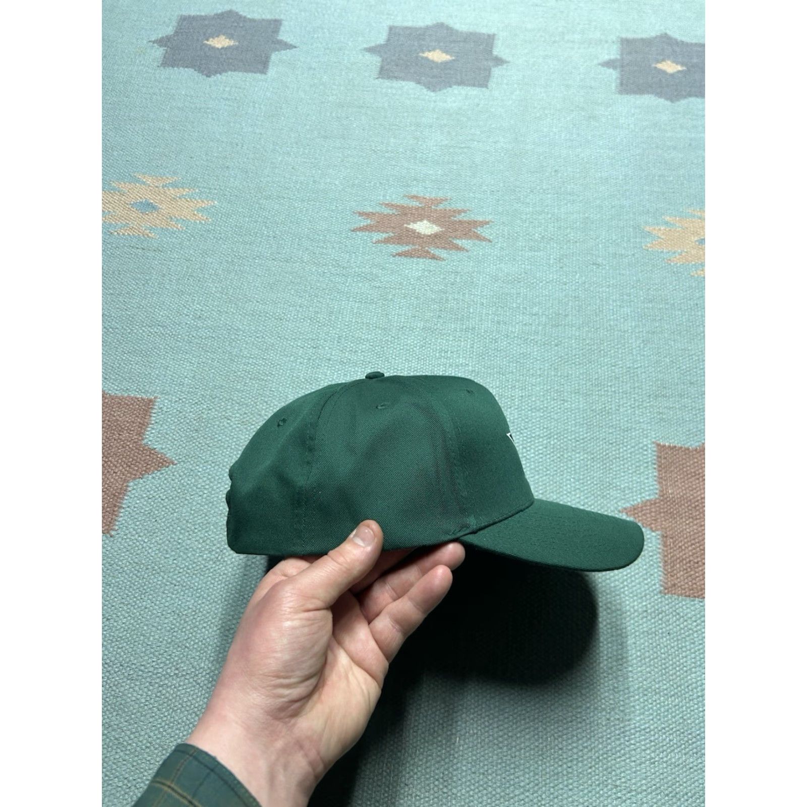Vintage VINTAGE SnapBack Hat Cap Star Corn Logo Farm Feed Forest Green Adjustable Men Adjustable`` Size ONE SIZE - 8 Thumbnail