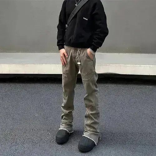 Japanese Brand Men's flared jeans y2k Size US 32 / EU 48 - 2 Thumbnail